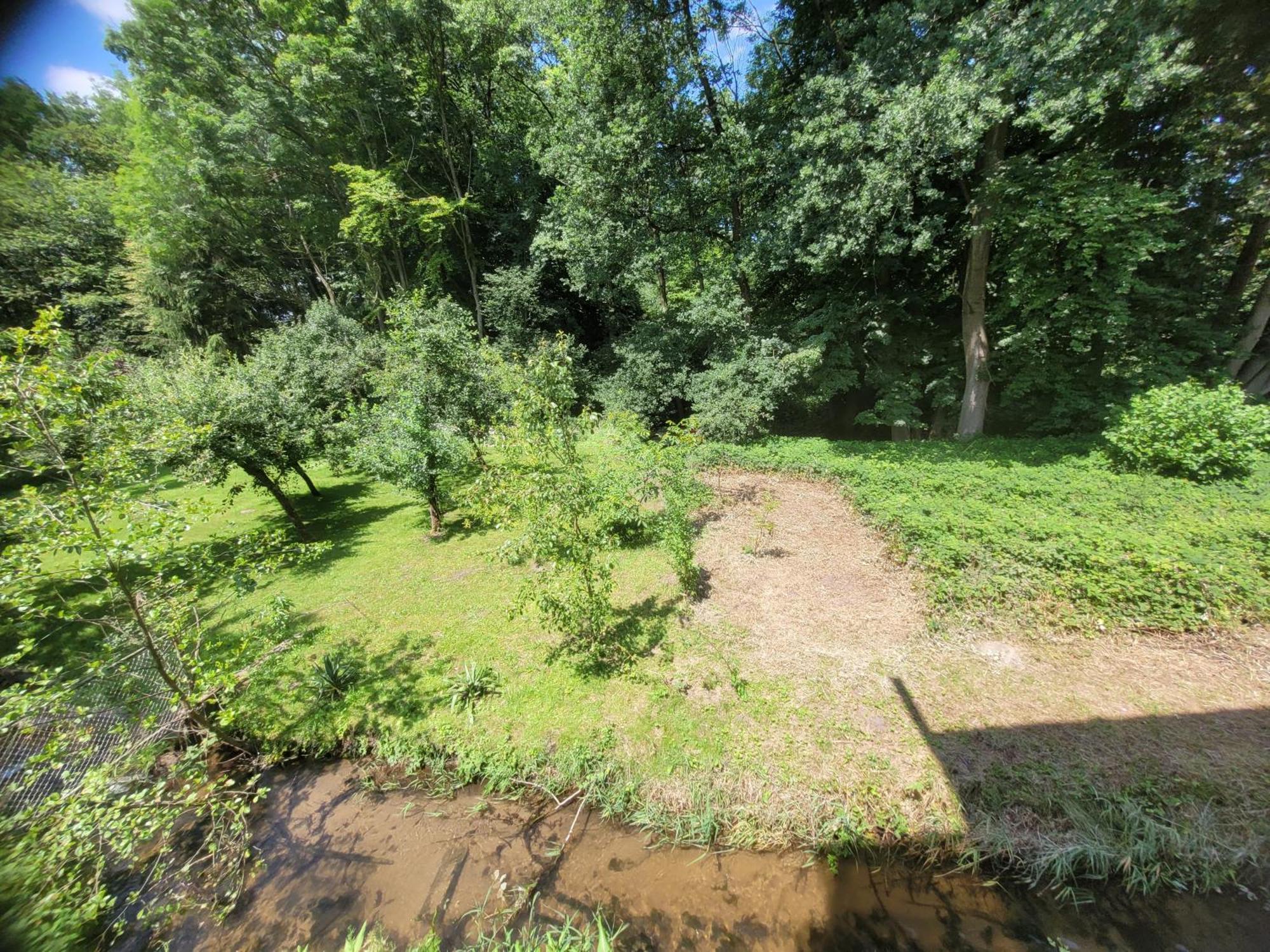 Idylischer Bachplatz Oerlinghausen Esterno foto
